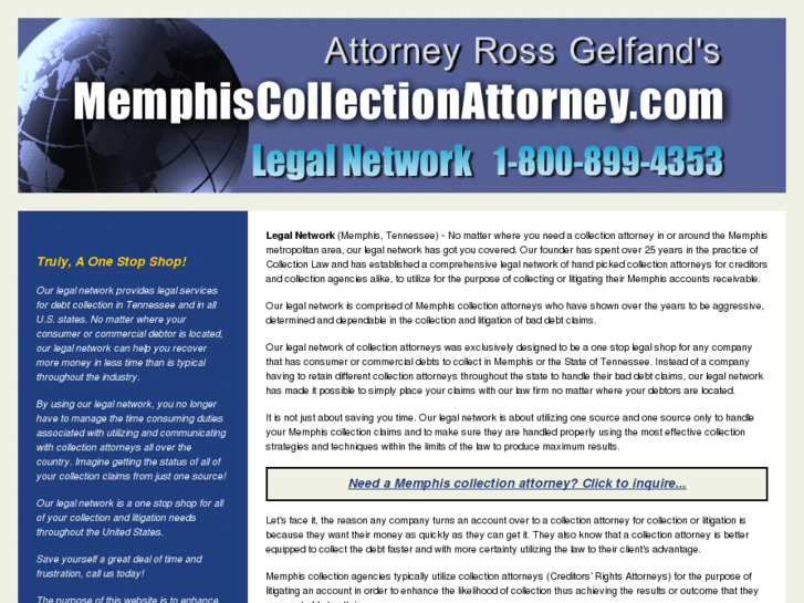 www.memphiscollectionattorney.com