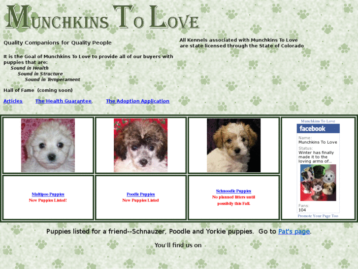 www.munchkinstolove.com