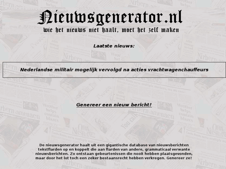 www.nieuwsgenerator.nl