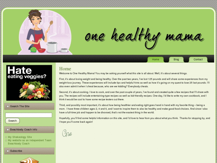 www.onehealthymama.com