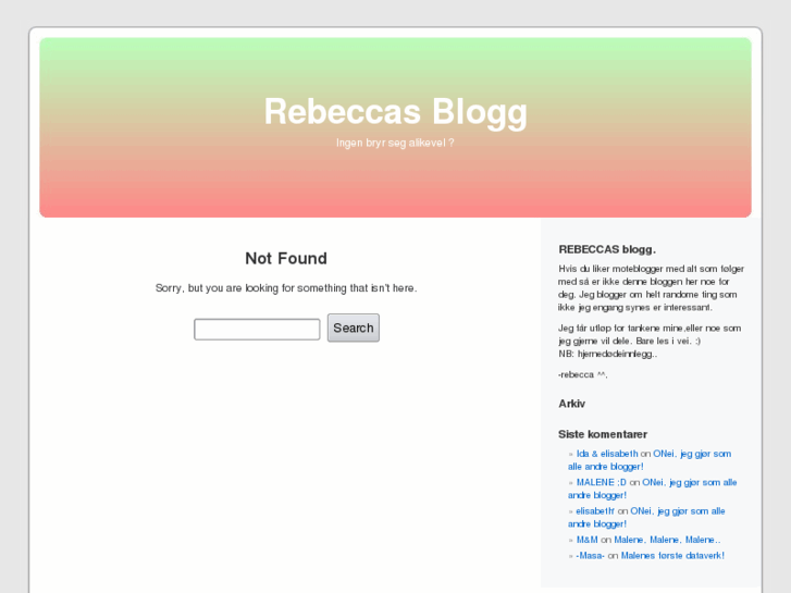 www.rebeccasblogg.com