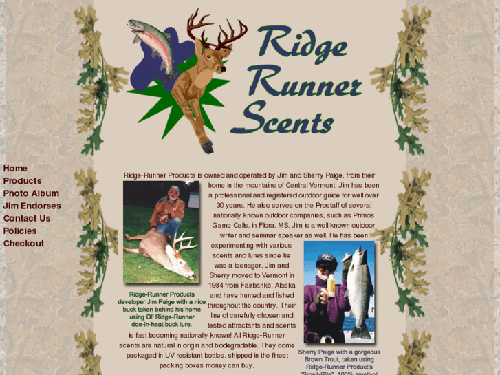 www.ridgerunnerscents.com