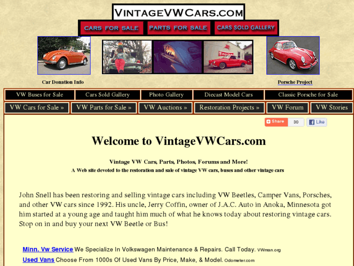 www.vintagevwcars.com