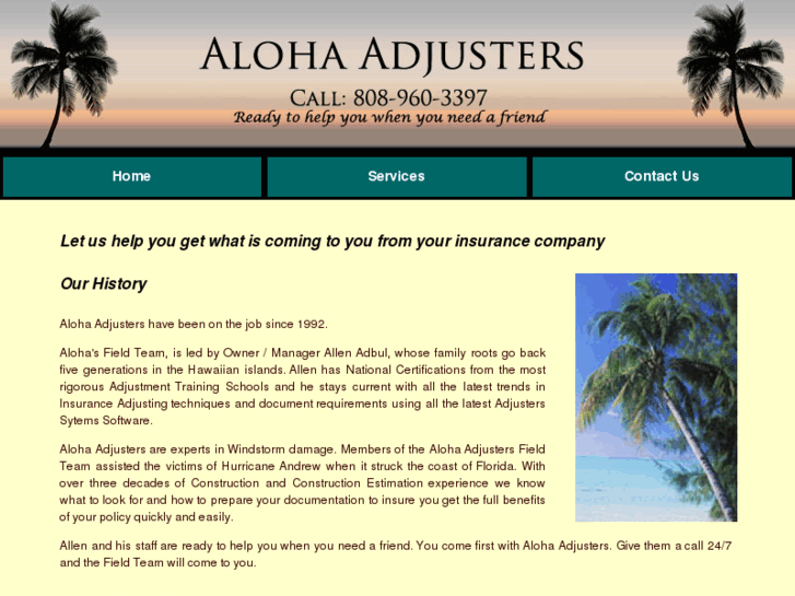 www.alohaadjusters.com