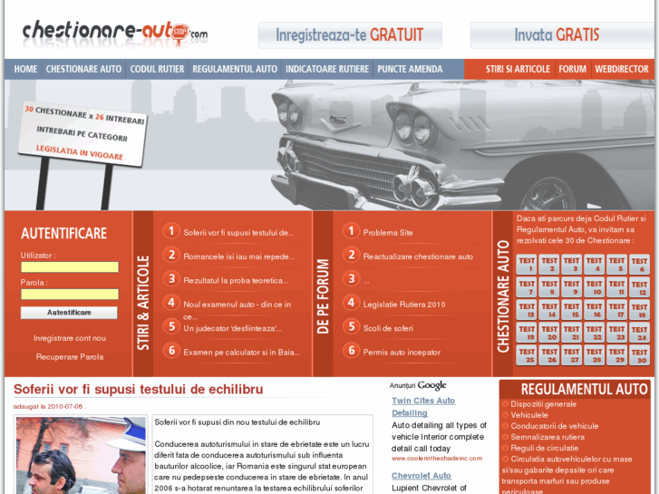 www.chestionare-auto.com