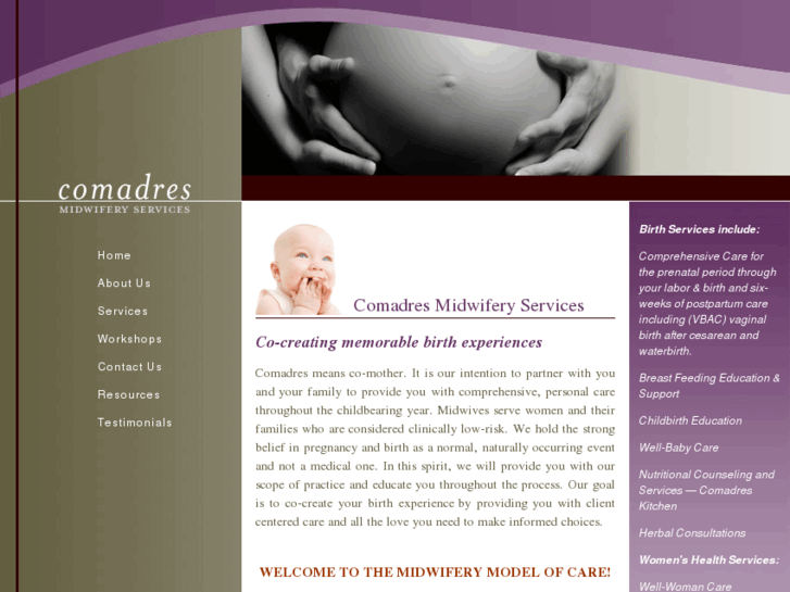 www.comadresmidwifery.com