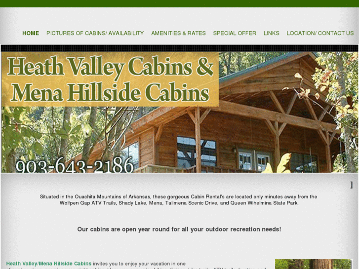 www.heathvalleycabins.com