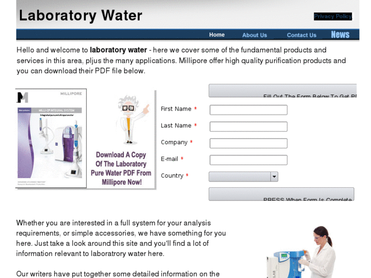 www.laboratorywater.org