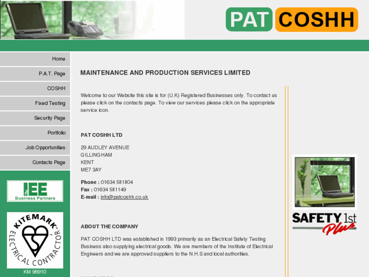 www.patcoshh.co.uk