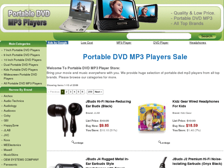 www.portabledvdmp3player.com