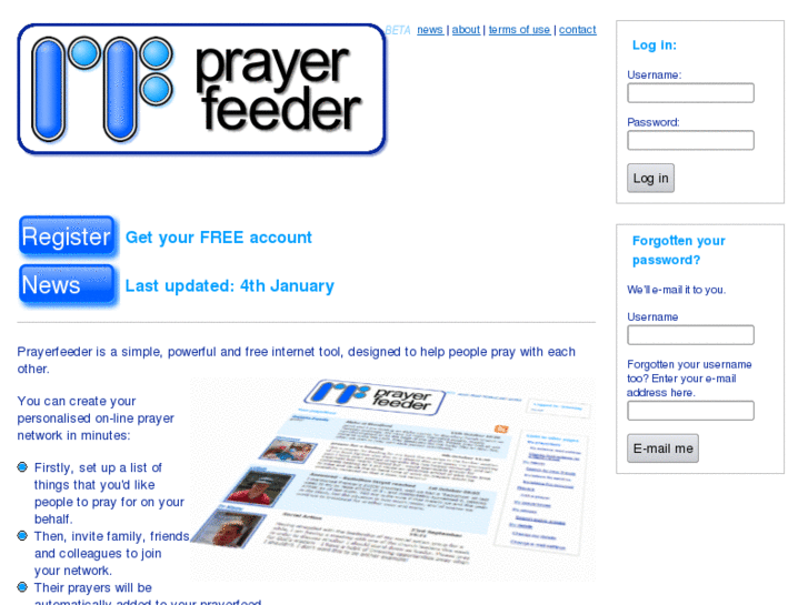 www.prayerfeeder.com