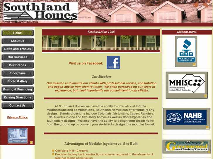 www.southlandhomessc.com