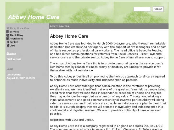 www.abbey-homecare.com