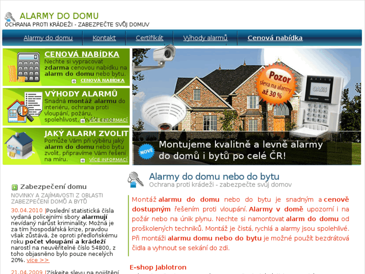 www.alarmydodomu.cz