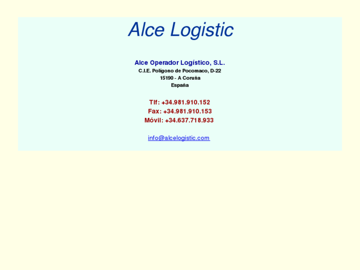 www.alcelogistic.com