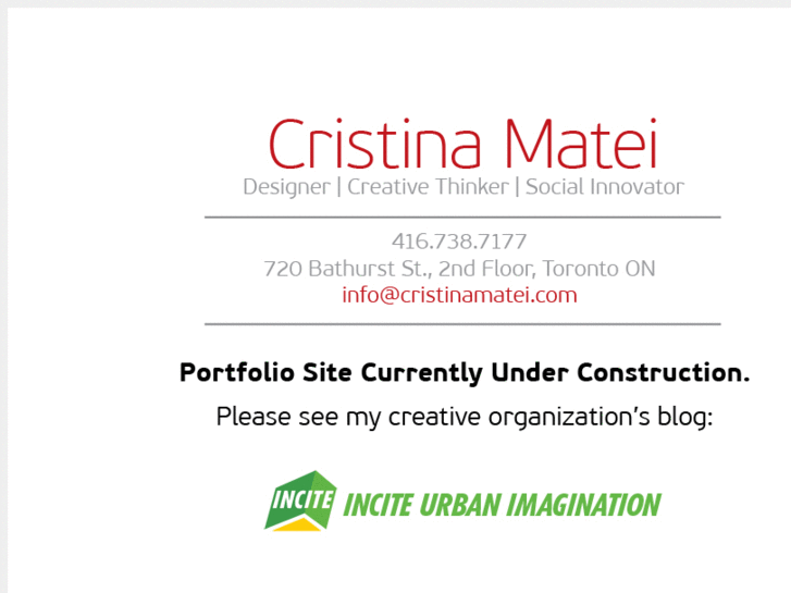 www.cristinamatei.com