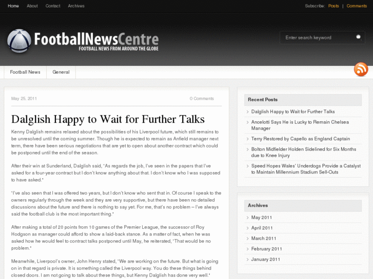 www.footballnewscentre.com