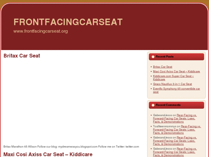 www.frontfacingcarseat.org