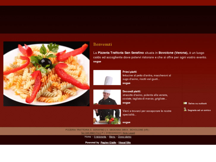 www.pizzeriatrattoriasanserafino.com