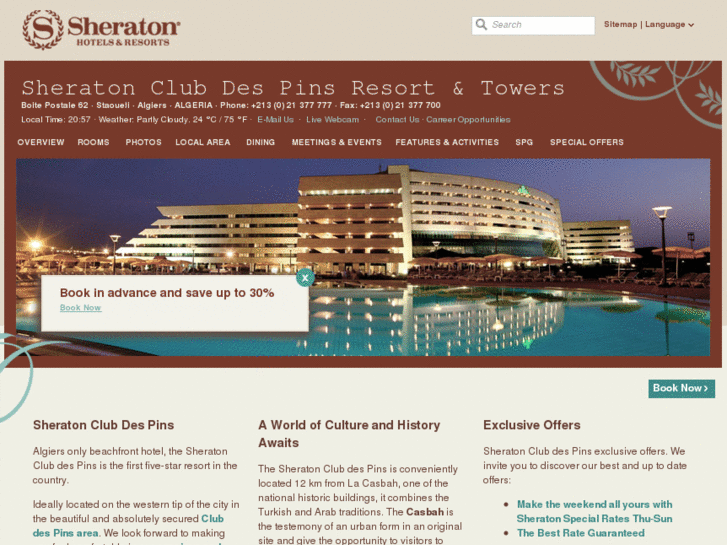 www.sheratonclubdespins.com