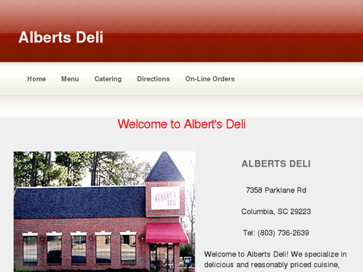 www.albertsdeli.com