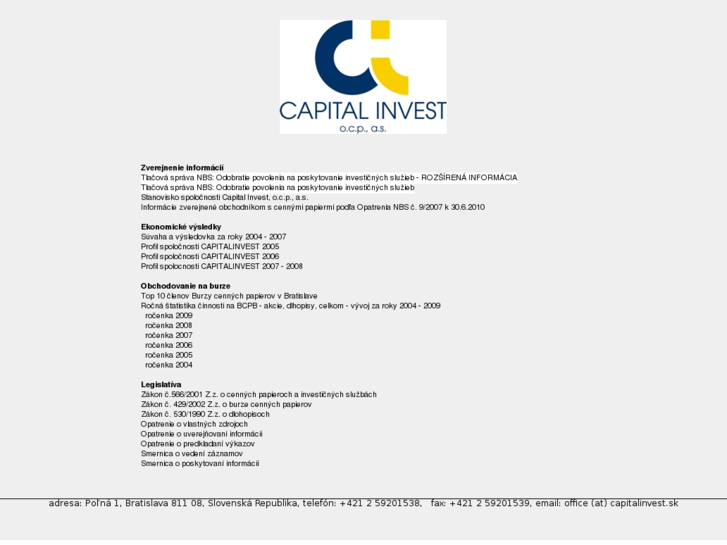 www.capitalinvest.sk