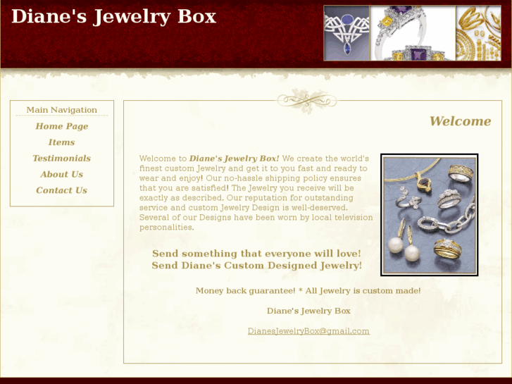 www.dianesjewelrybox.biz