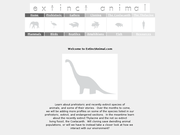 www.extinctanimal.com