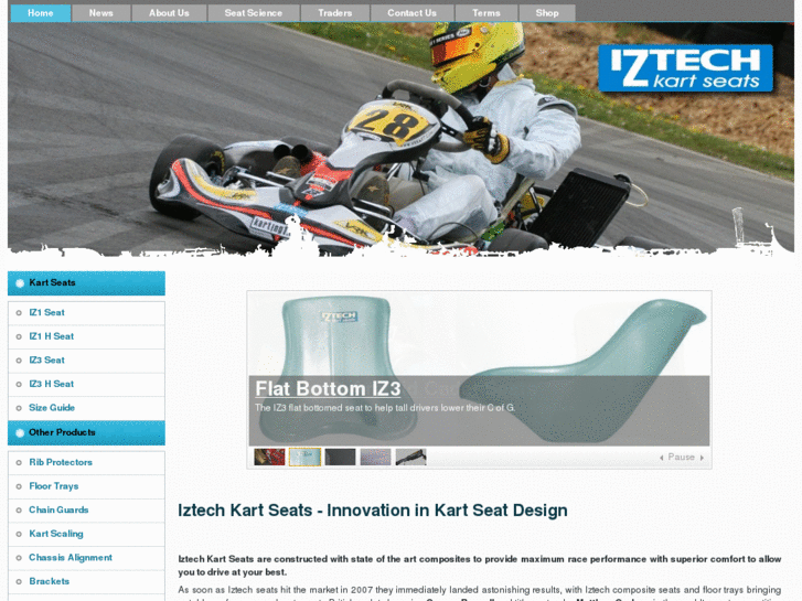 www.iztechkartseats.com