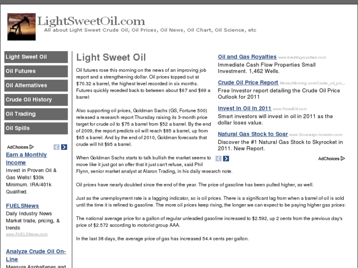 www.lightsweetoil.com