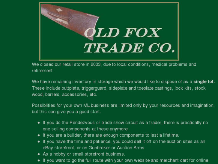 www.oldfoxtraders.com