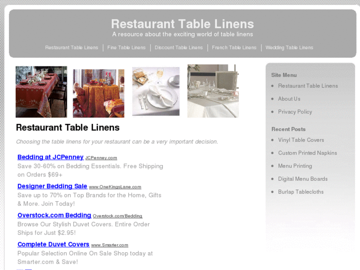 www.restauranttablelinens.org