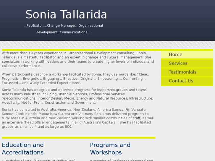 www.soniatallarida.com