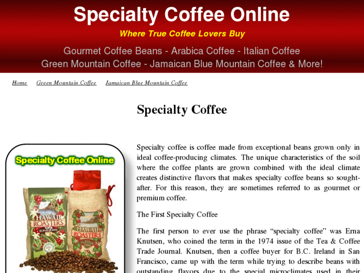 www.specialtycoffeeonline.com