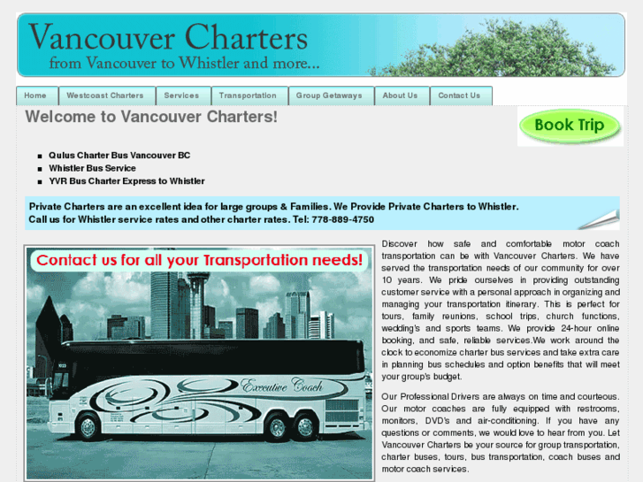 www.vancouvercoachcharter.com