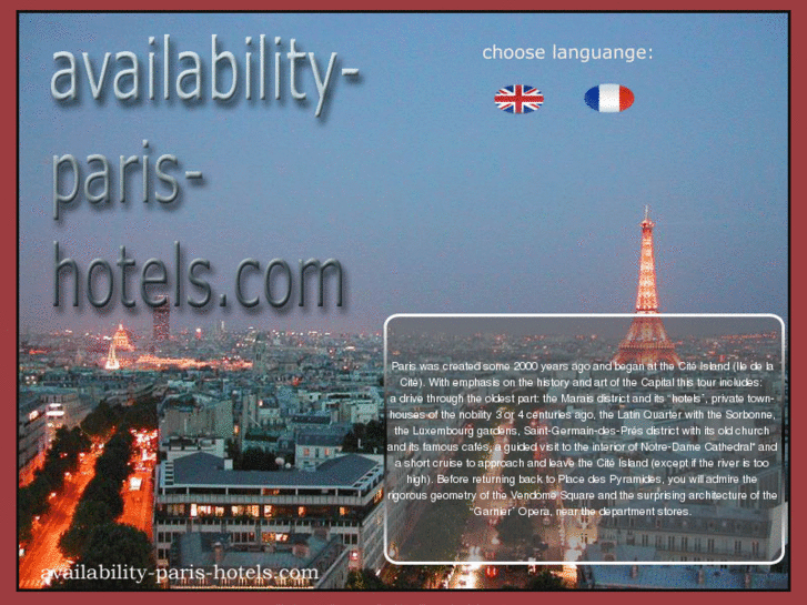 www.availability-paris-hotels.com