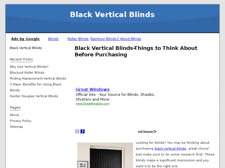 www.blackverticalblinds.net