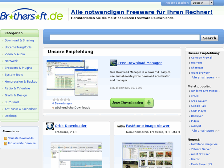 www.brothersoft.de