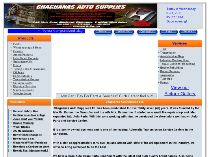 www.chaguanasautosupplies.com