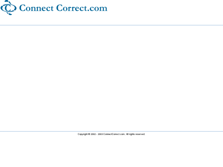 www.connectcorrect.com