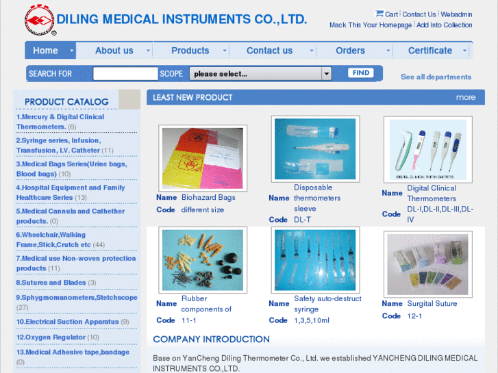 www.diling-medical.com