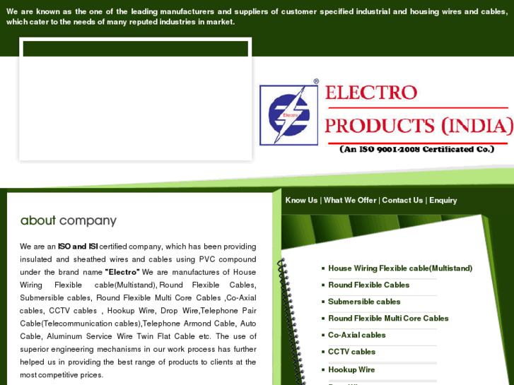 www.electroproductsindia.com