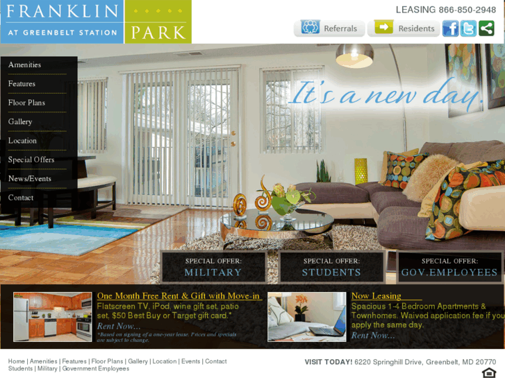 www.franklinparkliving.com