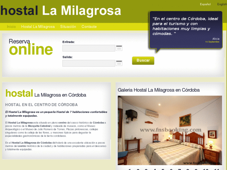 www.hostallamilagrosa.es