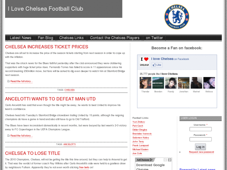 www.ilovechelsea.net