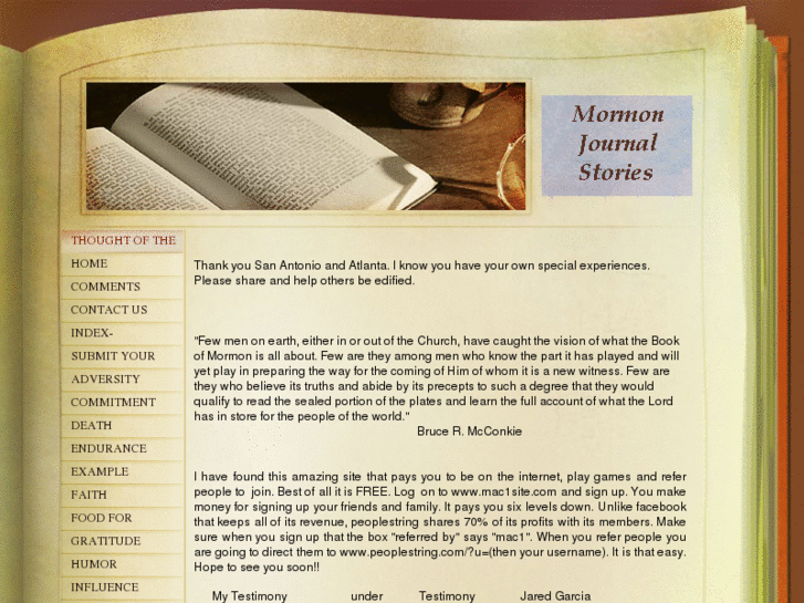 www.mormonjournalstories.net