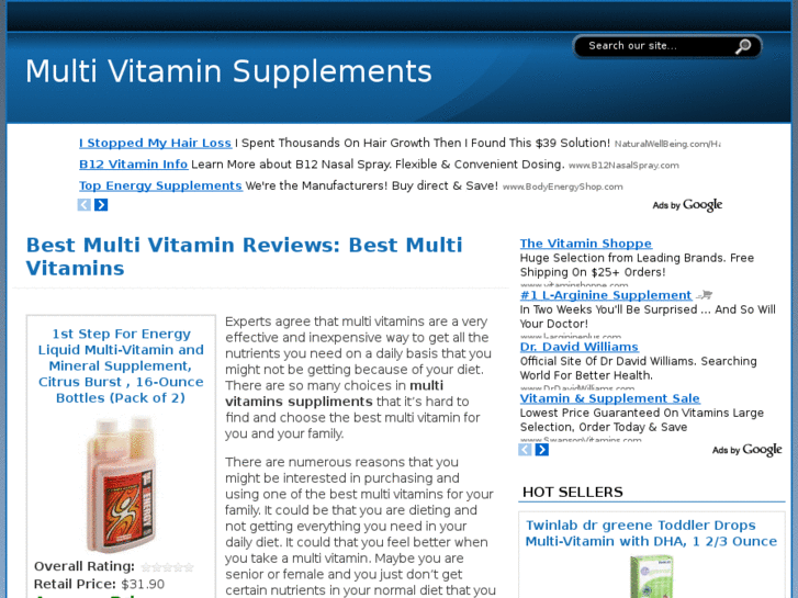 www.multivitaminsupplements.org