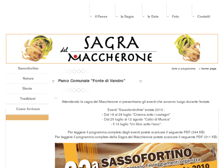 www.sagradelmaccherone.info