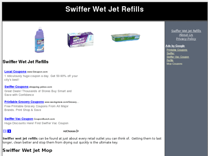 www.swifferwetjetrefills.com