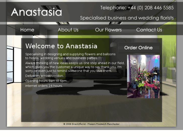 www.anastasiaflorist.com